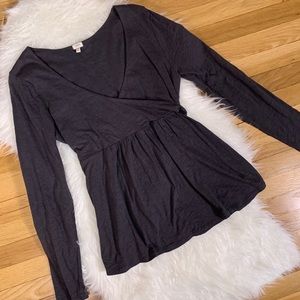 J. Crew Tops - NWOT J.Crew Long Sleeve Peplum Top J. Crew Tops - NWOT J.Crew Long Sleeve Peplum Top